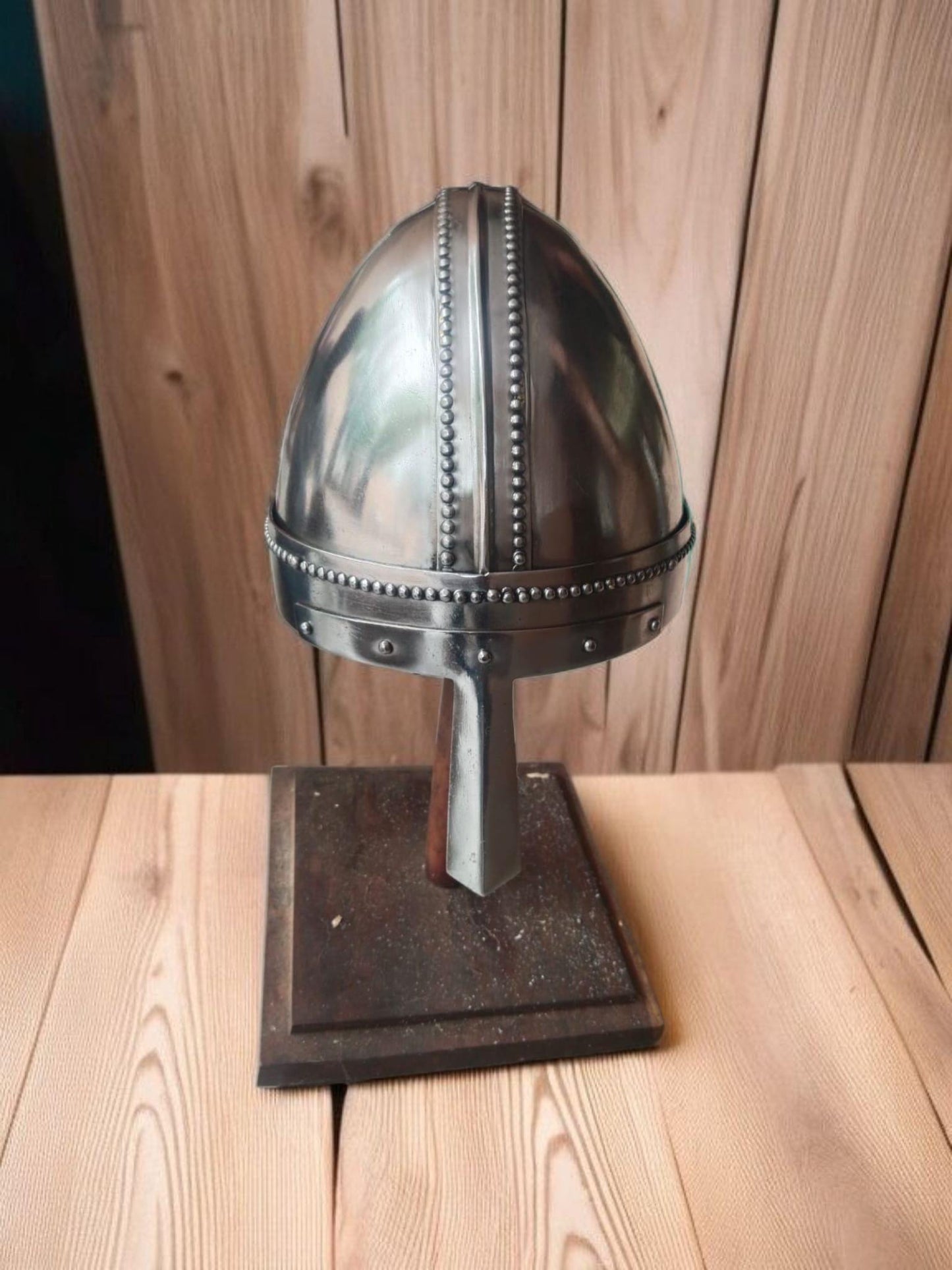 Gnezdovo Slavic Helmet: Rus Medieval Reenactment, 2mm Steel