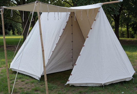 Saxon Geteld Tent, Medieval tent for Reenactment
