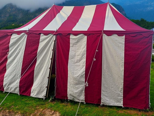 Medieval Tent, Wedding tent, event tent for reenactment and LARP