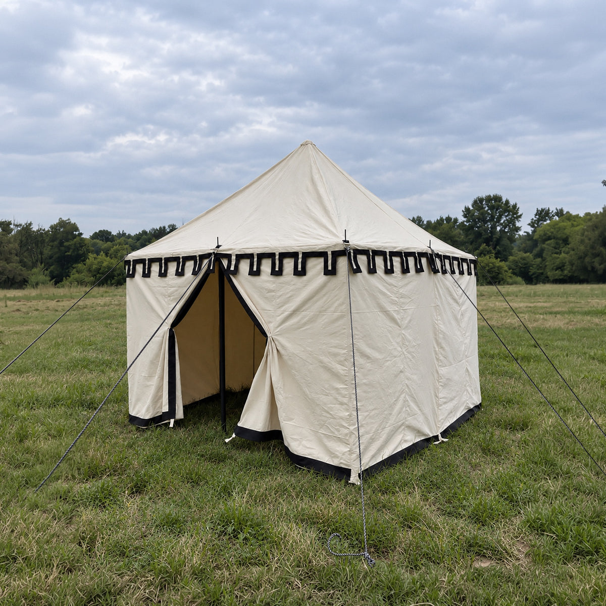 Medieval LARP Tent, Rennaisance fayre tent new design.
