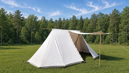 Saxon Geteld Tent, Medieval tent for Reenactment Deluxe Compartment
