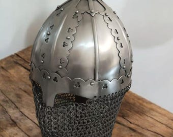 Gnezdovo helmet, slavic helmet, rus medieval reenactment helmet