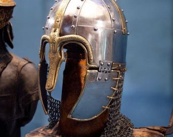 Coppergate Helmet, Medieval helmet for Saxon, Viking Reenactment