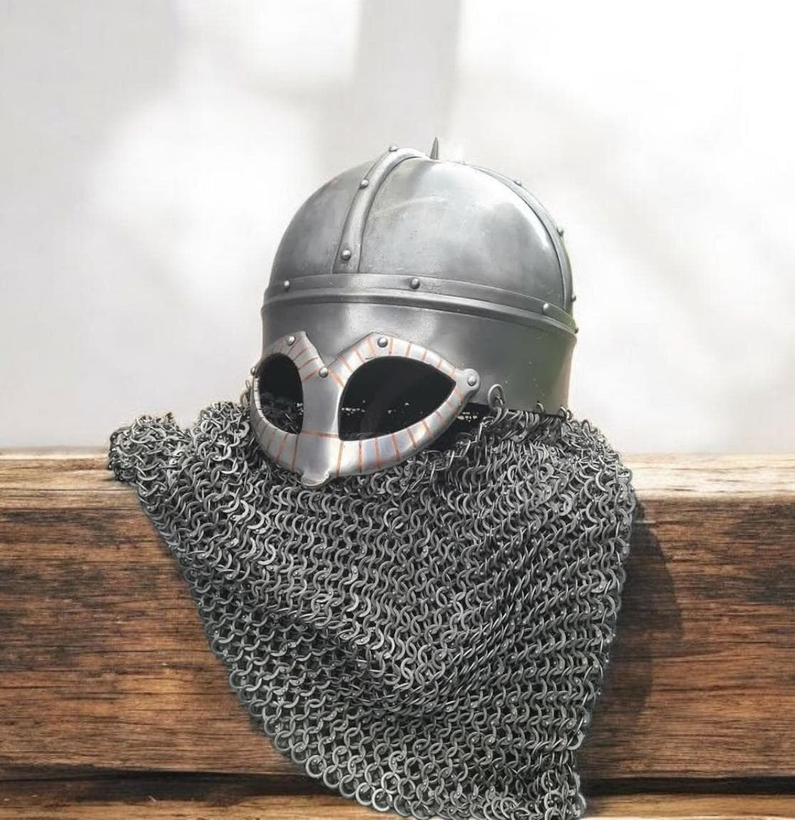 Viking Helmet, Gjermundbu viking helmet, medieval helmet