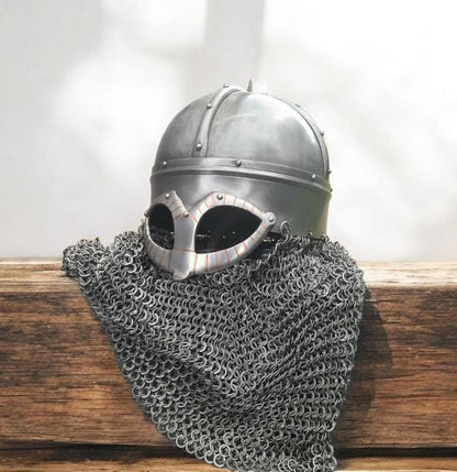 Viking Helmet, Gjermundbu viking helmet, medieval helmet