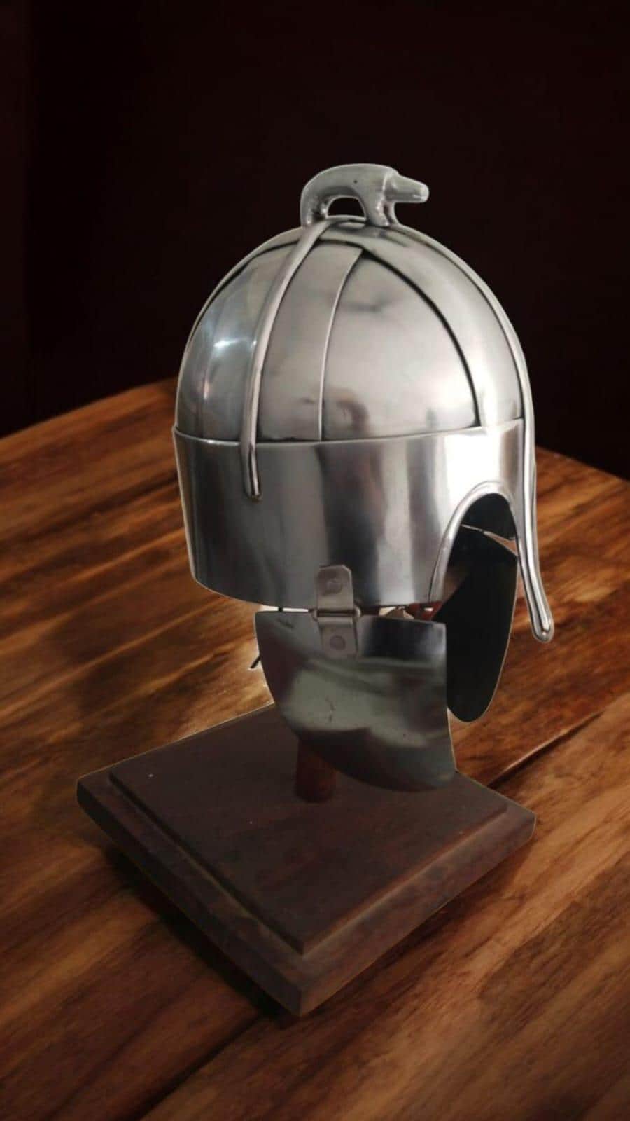Saxon Pioneer helmet, Wollaston helmet for Reenactment