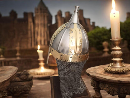 Gnezdovo helmet, slavic helmet, rus medieval reenactment helmet