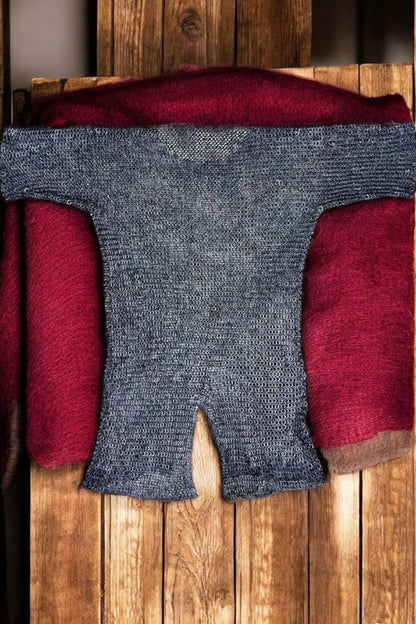 Viking chainmail, Viking maille armour rivited for reenactment