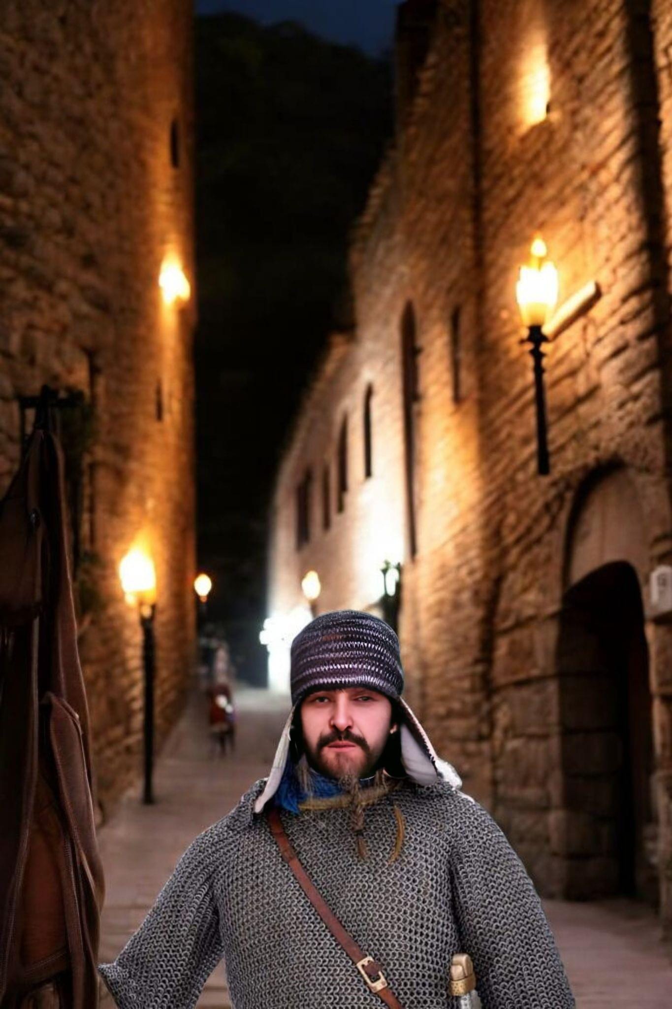 Viking chainmail, Viking maille armour rivited for reenactment