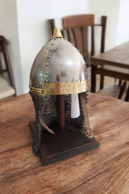 Birka Helmet, Viking Helmet for Medieval Reenactment