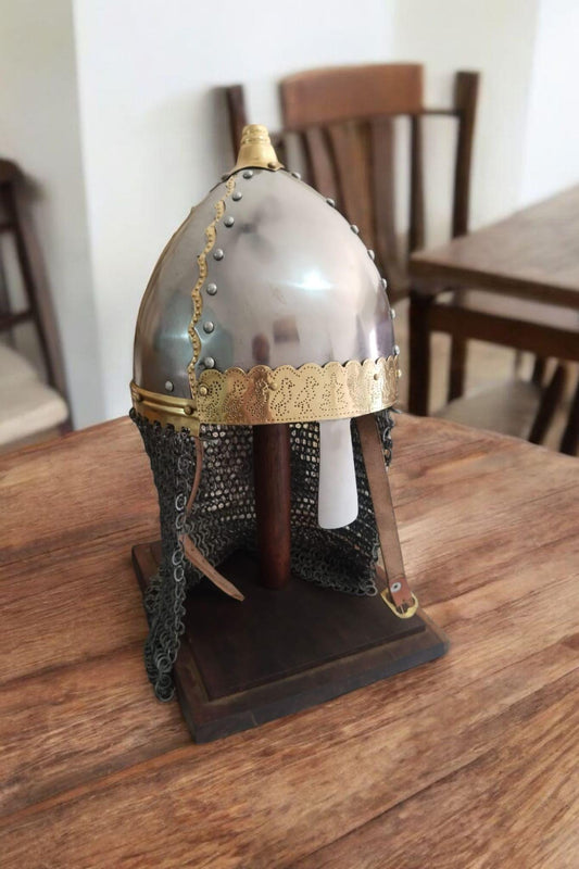 Birka Helmet, Viking Helmet for Medieval Reenactment