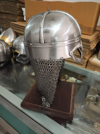 Viking Helmet, Gjermundbu viking helmet, medieval helmet