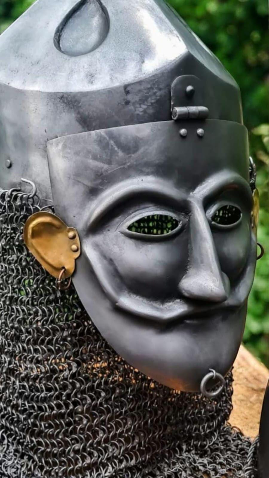 Kipchak helmet, Cuman Helmet, KC2, kingdom come helmet, Medieval Kipchak reenactment helmet.