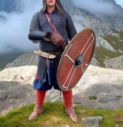 Viking chainmail, Viking maille armour rivited for reenactment