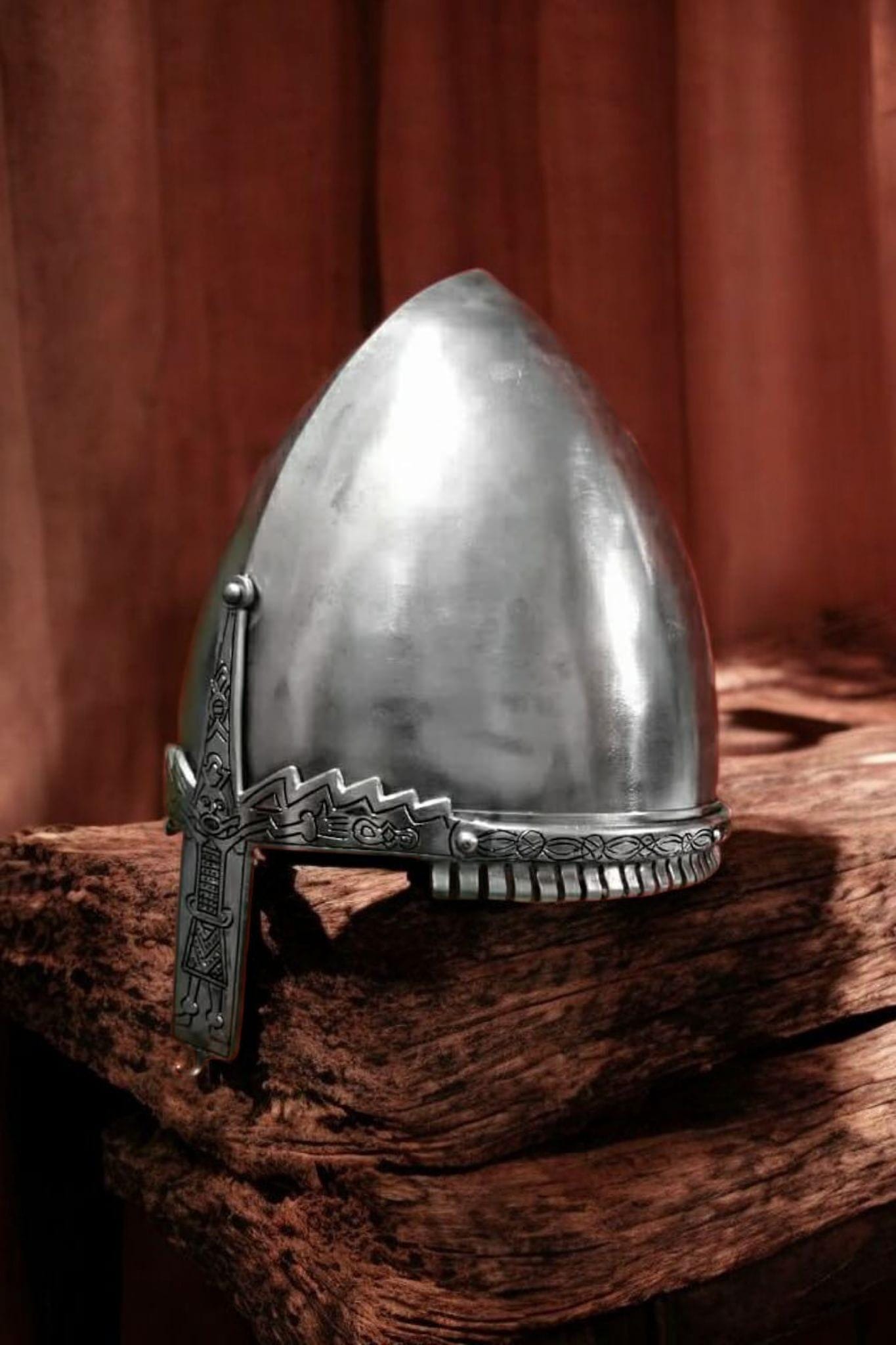 Medieval Helmet, St.Wencelas helmet for Reenactment, Viking helmet