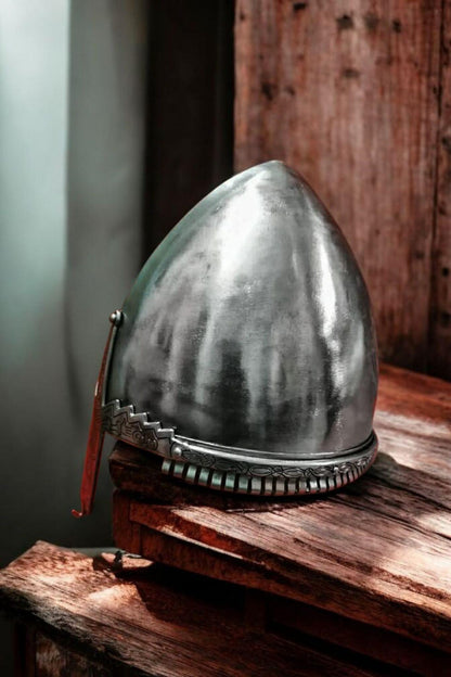 Medieval Helmet, St.Wencelas helmet for Reenactment, Viking helmet
