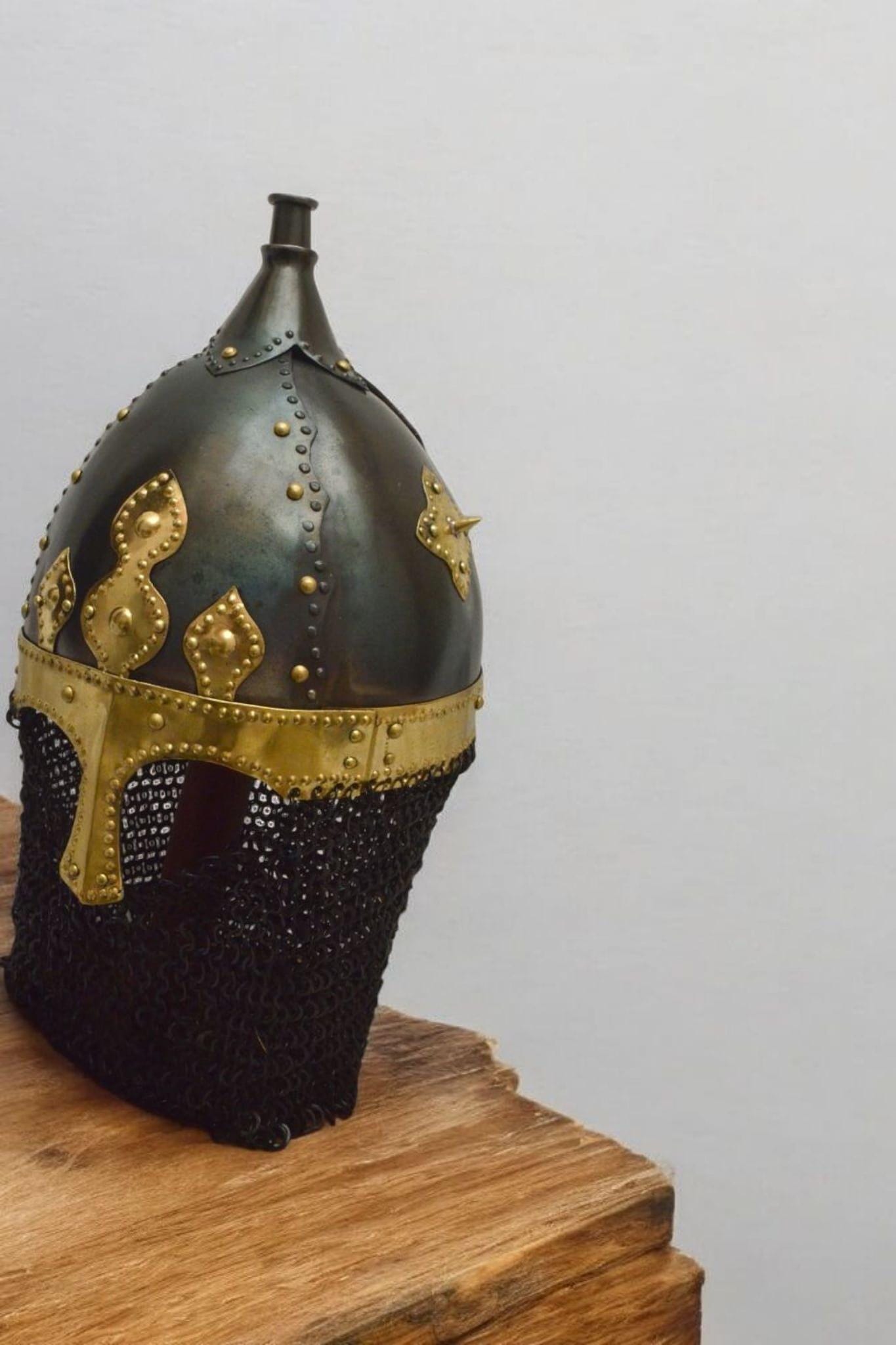Slavic Helmet, Chernigov Helmet, Medieval Helmet, Rus Helmet for Medieval Reenactment