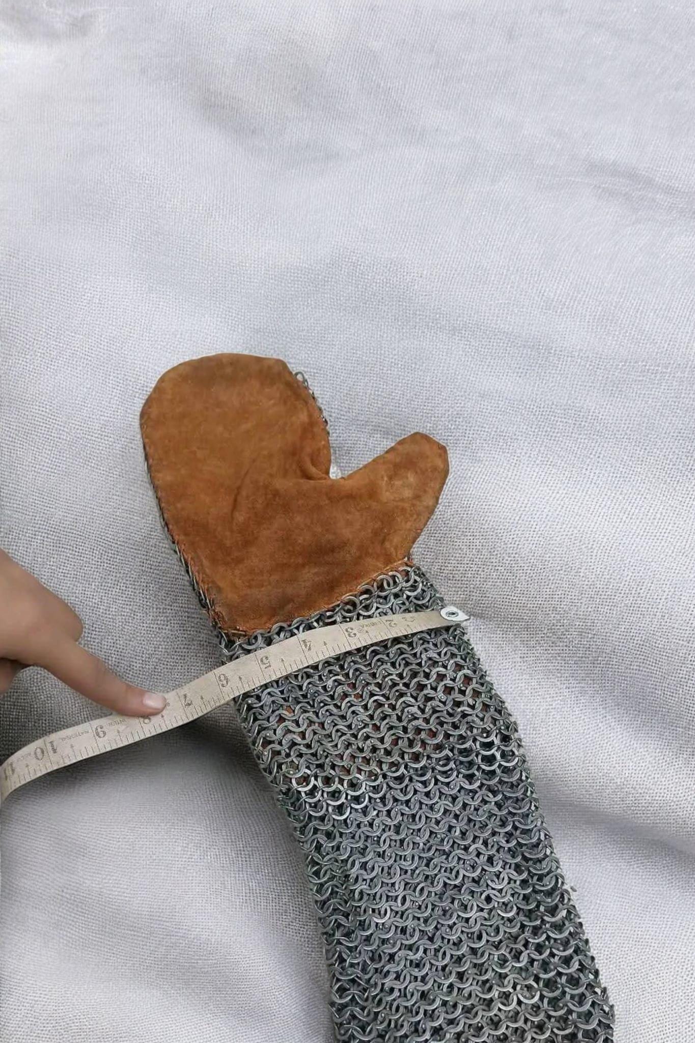 Maille Hauberk, 13th century medieval maille shirt, Chainmail shirt full harness.