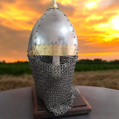 Birka Helmet, Viking Helmet for Medieval Reenactment