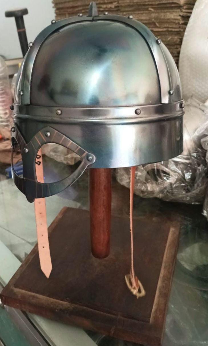 Viking Helmet, Gjermundbu viking helmet for reenactment