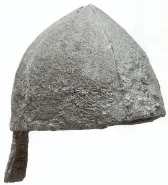 Conical Nasal Helmet, Medieval Helmet for Reenactment