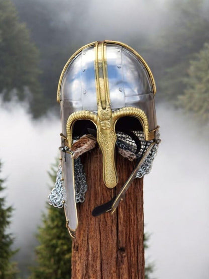 Coppergate Helmet, Medieval helmet for Saxon, Viking Reenactment