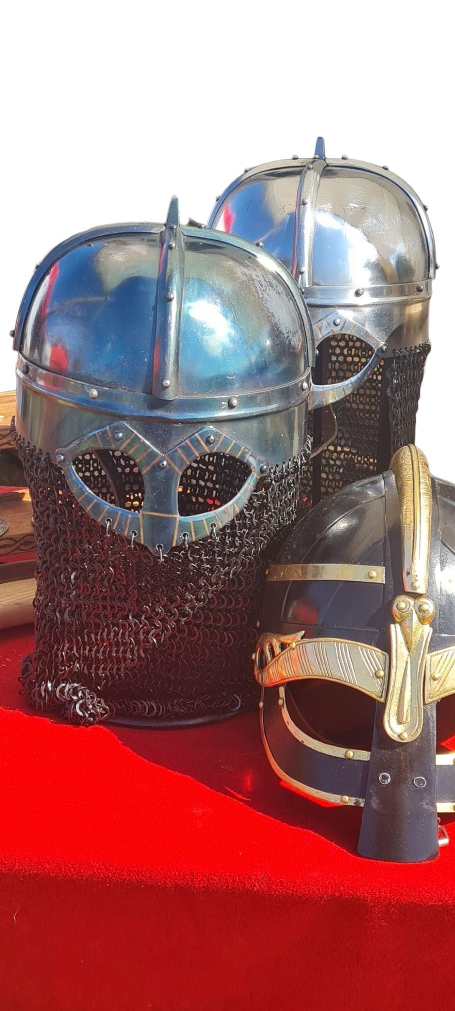 Viking Helmet, Medieval viking helmet for Reenactment