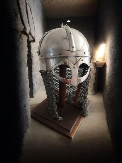 Viking Helmet, Gjermundbu viking helmet for reenactment