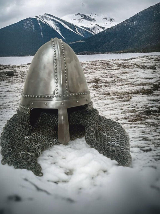 Gnezdovo Slavic Helmet: Rus Medieval Reenactment, 2mm Steel