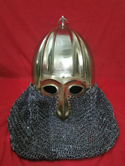 Medieval Helmet, Rus Helmet, Helm of Nikolskoe for Reenactment