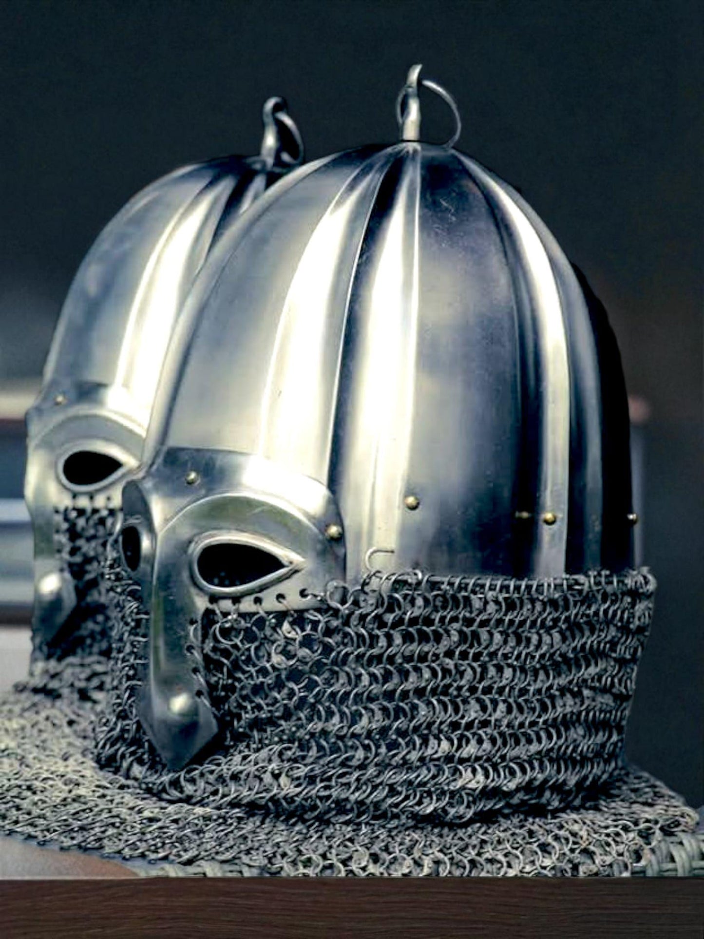 Medieval Helmet, Rus Helmet, Helm of Nikolskoe for Reenactment