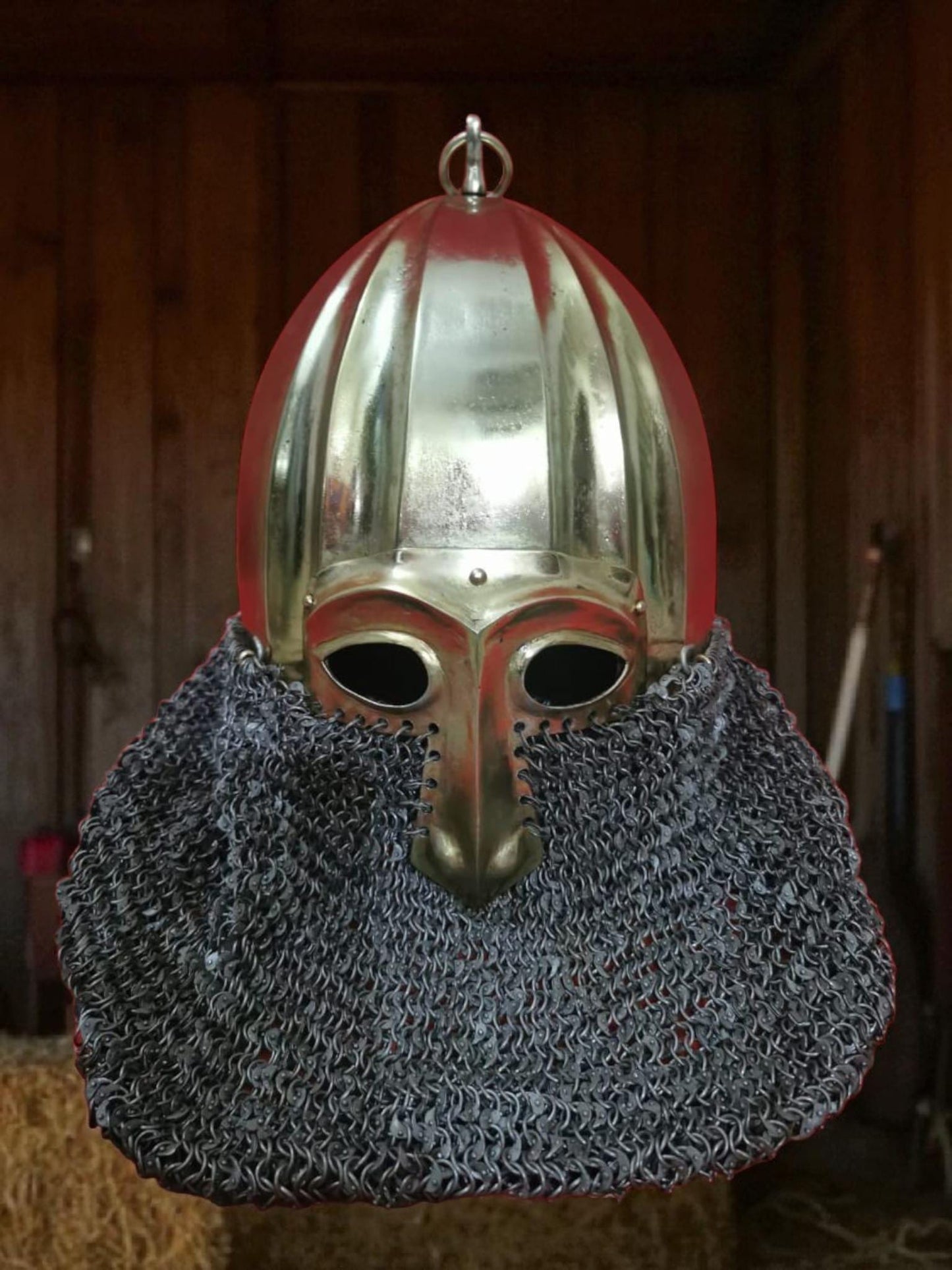 Medieval Helmet, Rus Helmet, Helm of Nikolskoe for Reenactment