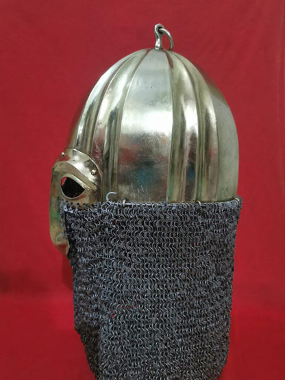 Medieval Helmet, Rus Helmet, Helm of Nikolskoe for Reenactment