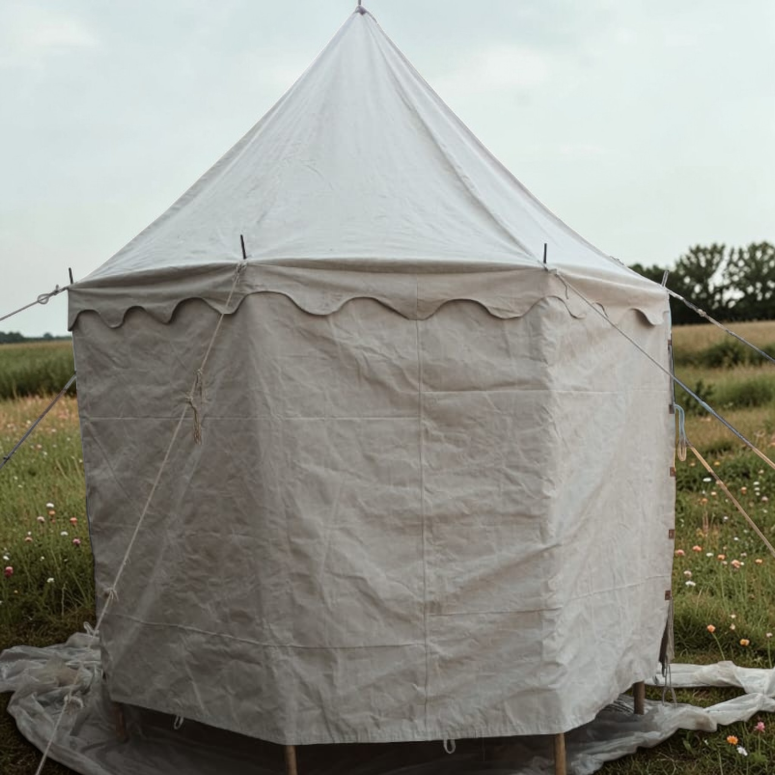 canvas pavilion tent Medieval Pavilion Tent for Historic Events – MedievalTents