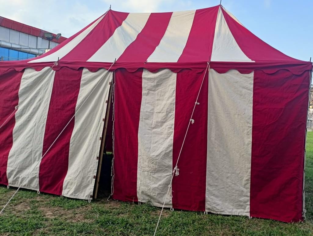 Striped Wedding / Circus Tent