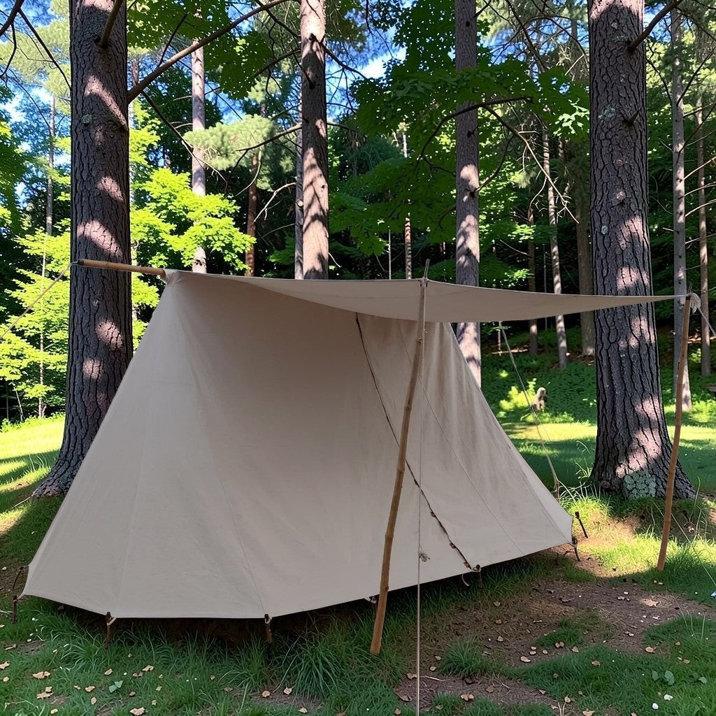 Saxon Geteld Tent, Medieval tent for Reenactment Deluxe Compartment