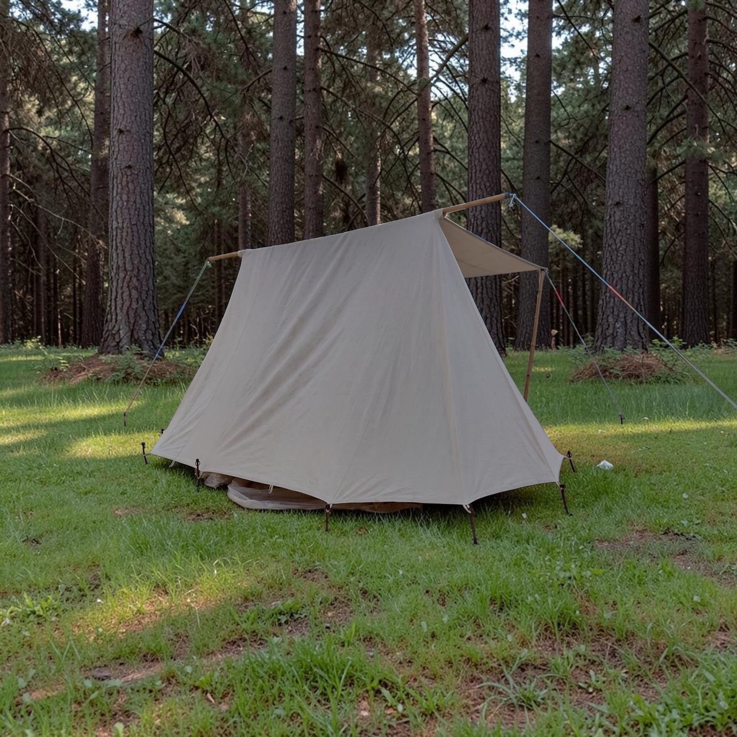 Saxon Geteld Tent, Medieval tent for Reenactment Deluxe Compartment