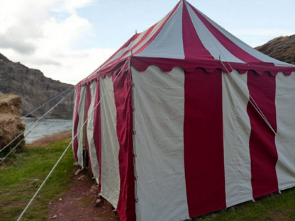 Striped Wedding / Circus Tent