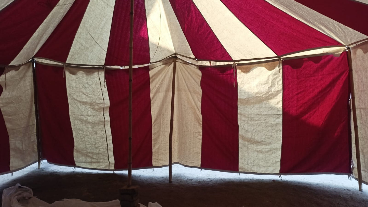 Medieval Tent, Wedding tent, event tent for reenactment and LARP