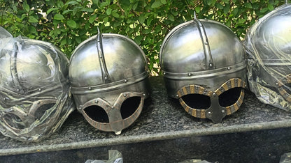 Viking Helmet, Gjermundbu viking helmet, medieval helmet