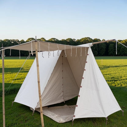 Saxon Geteld Tent, Medieval tent for Reenactment Deluxe Compartment