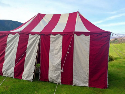 Striped Wedding / Circus Tent