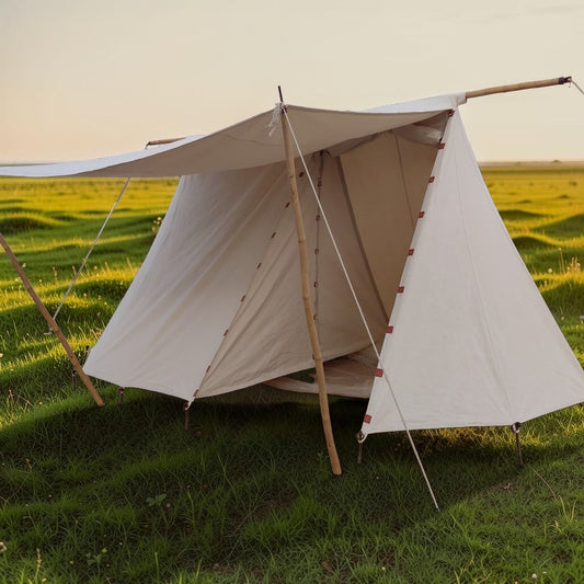Saxon Geteld Tent, Medieval tent for Reenactment Deluxe Compartment