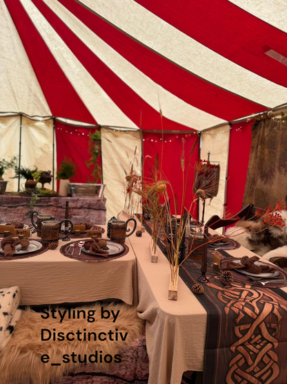 Medieval Tent, Medieval Pavillion Knight Tent for Weddings, Reenactment and LARP.