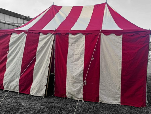 Striped Wedding / Circus Tent